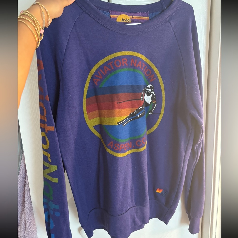 Aviator nation crewneck
